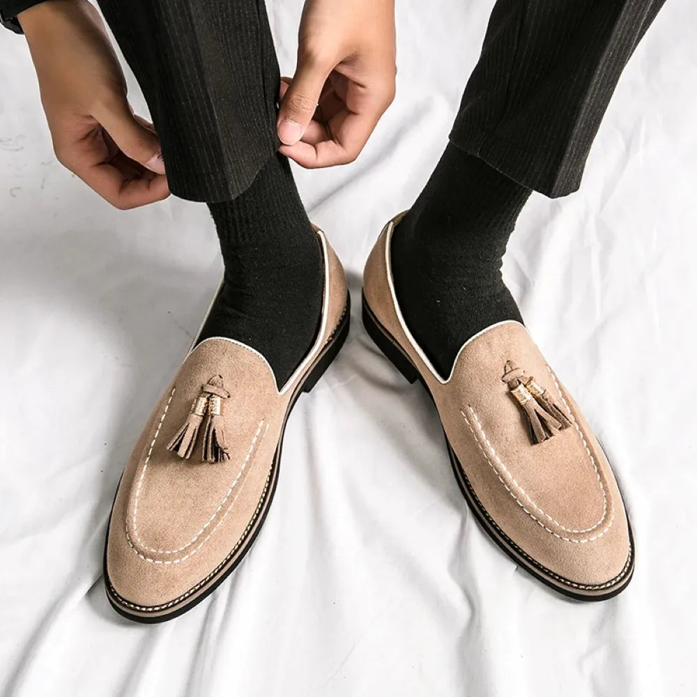 Men's Suede Loafers Elegance