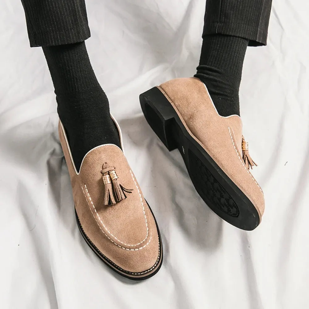 Men's Suede Loafers Elegance