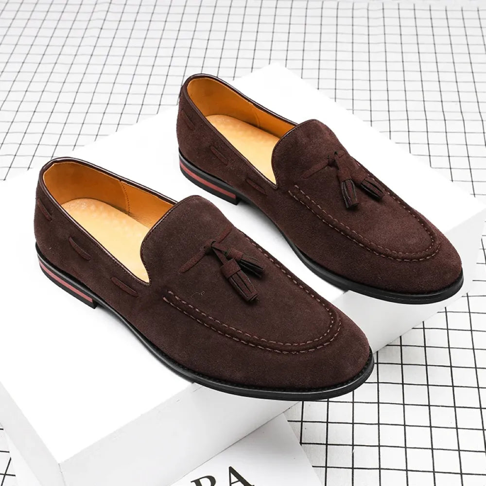 Men's Suede Loafers Elegance