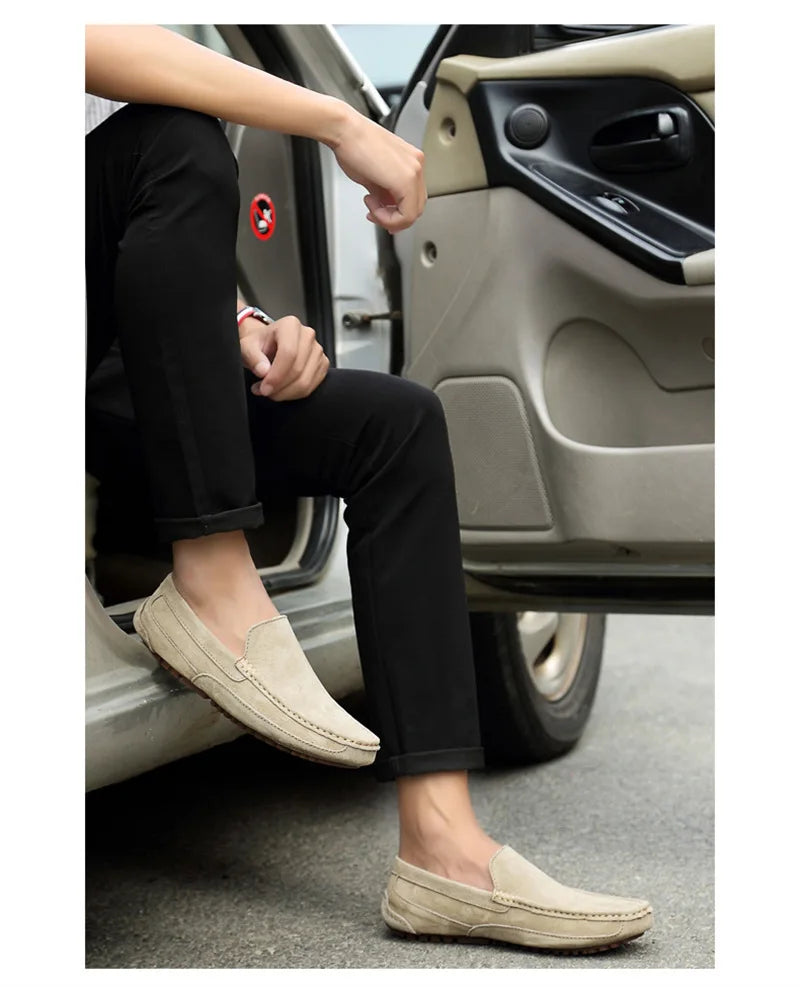 Men's Suede Loafers