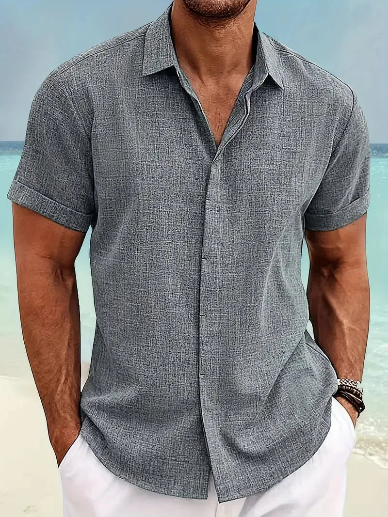 Summer Italian Shirt | 100% Linen