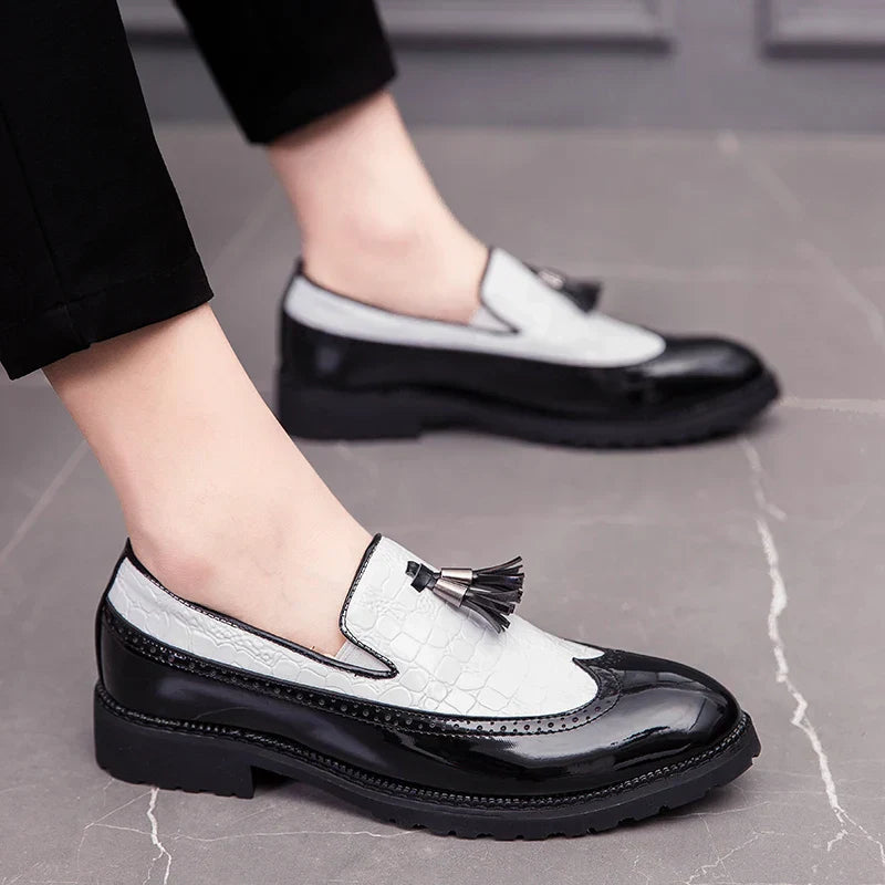 Men's leather loafers