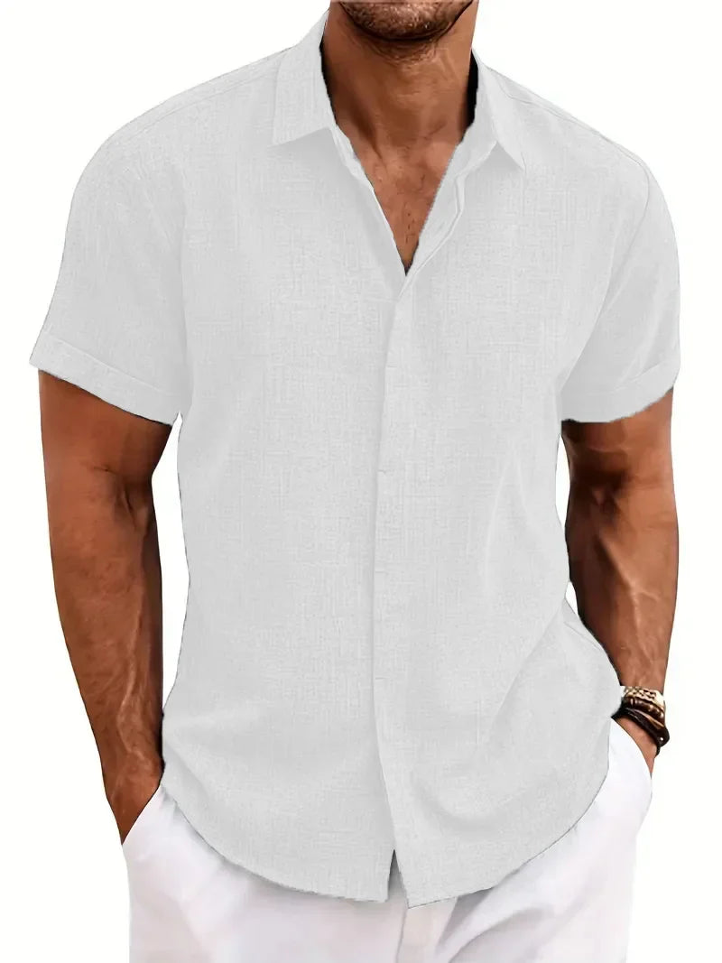 Summer Italian Shirt | 100% Linen