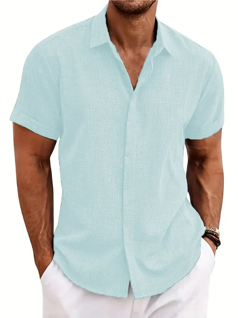 Summer Italian Shirt | 100% Linen