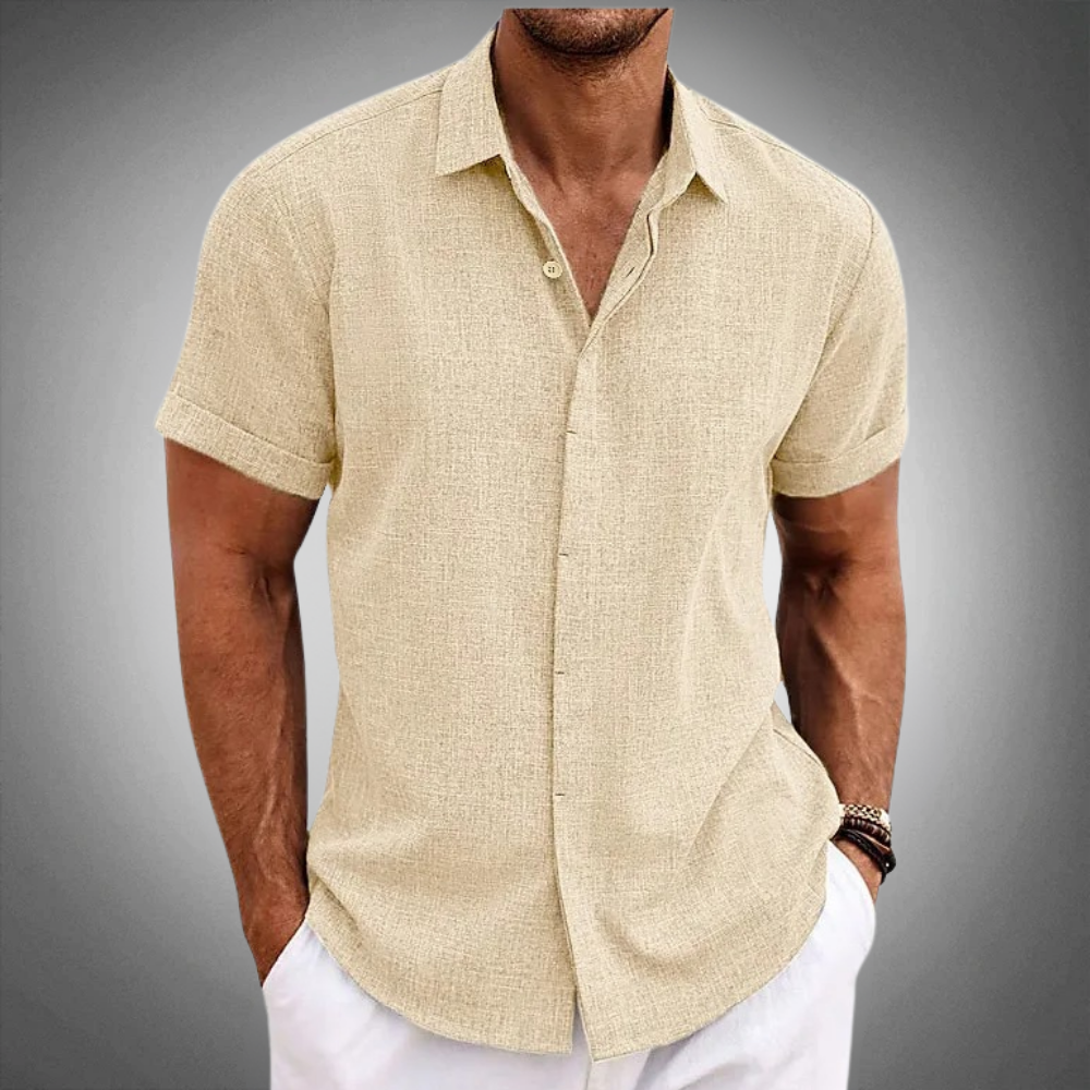 Summer Italian Shirt | 100% Linen