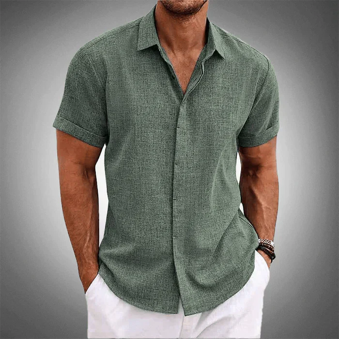 Summer Italian Shirt | 100% Linen