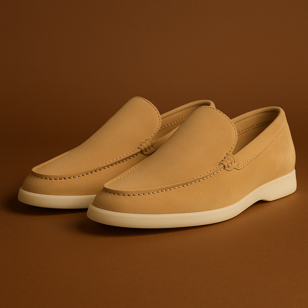 Suede Loafer L. Piana