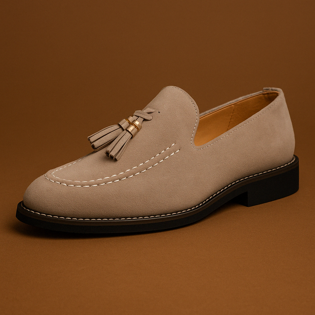 Men's Suede Loafers Elegance