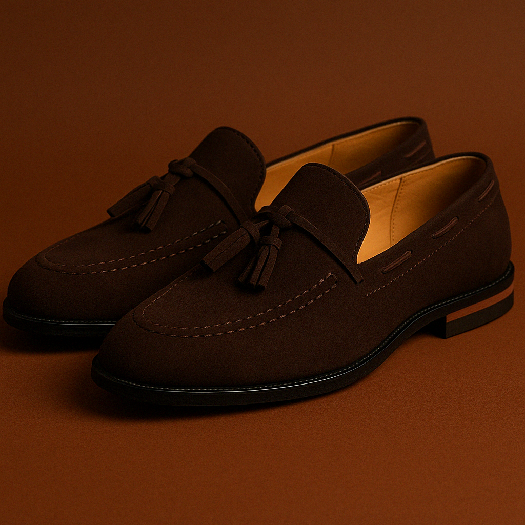 Men's Suede Loafers Elegance