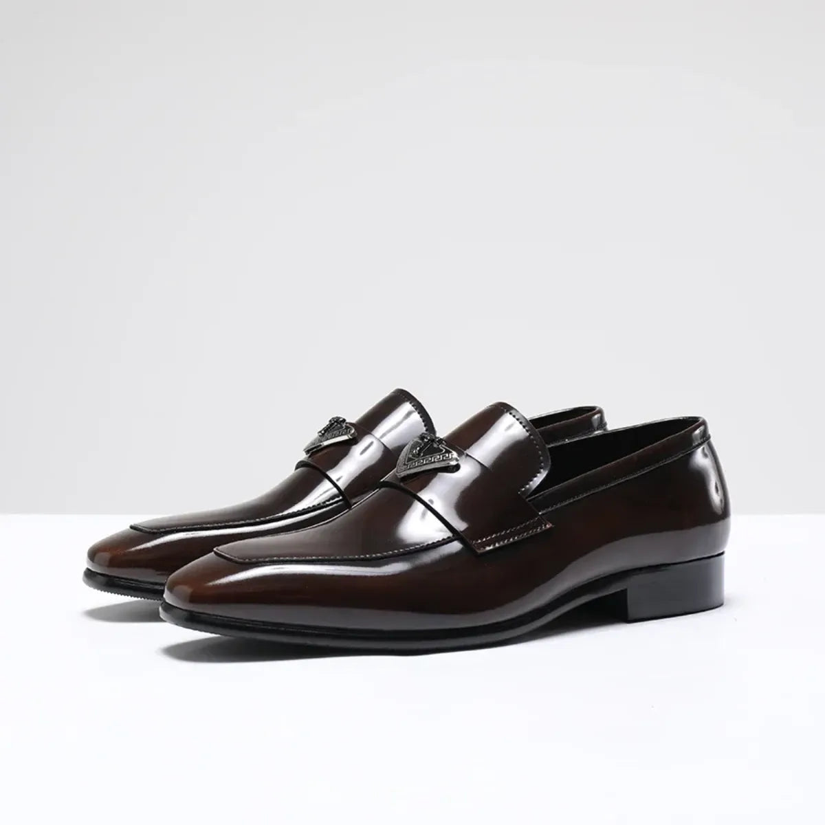 Luxury Patent Leather Loafer Shoes