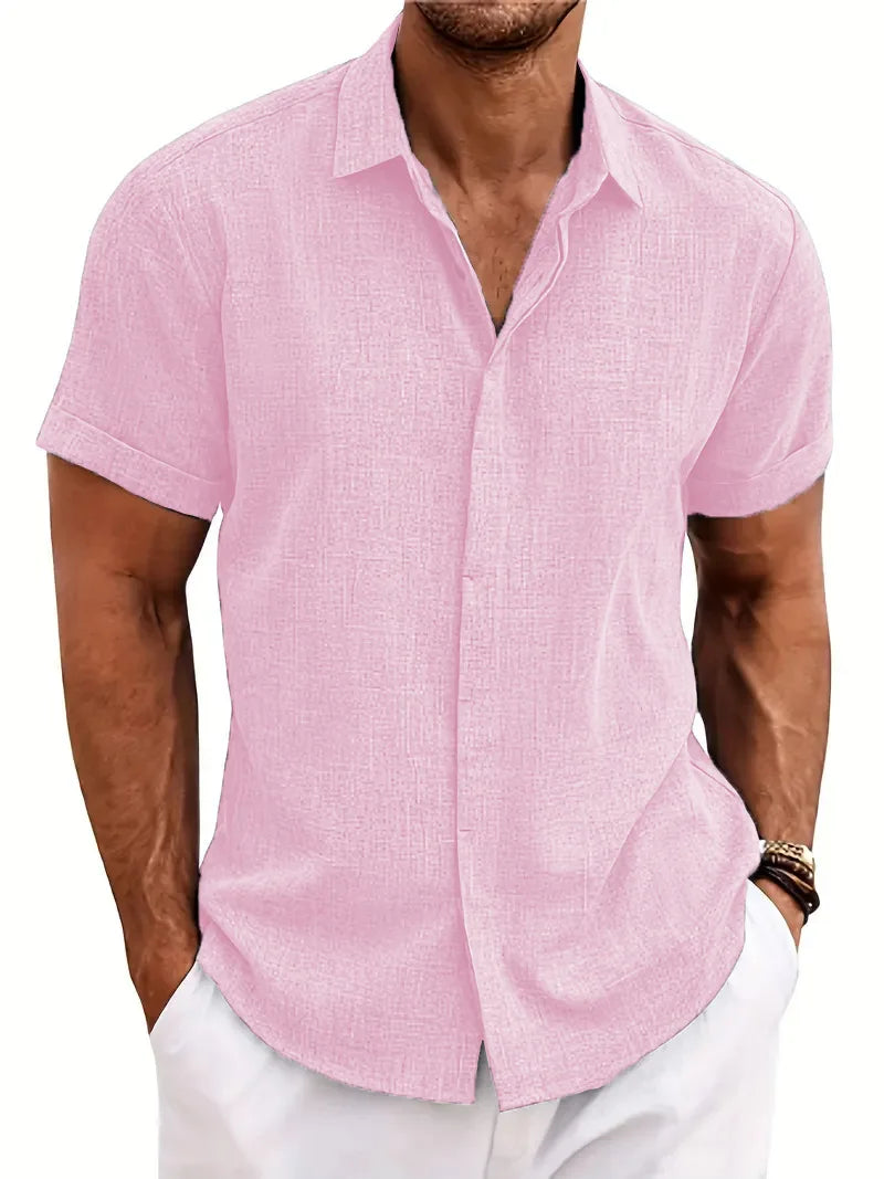 Summer Italian Shirt | 100% Linen
