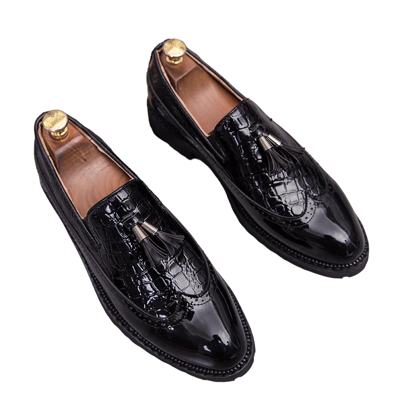 Men's leather loafers