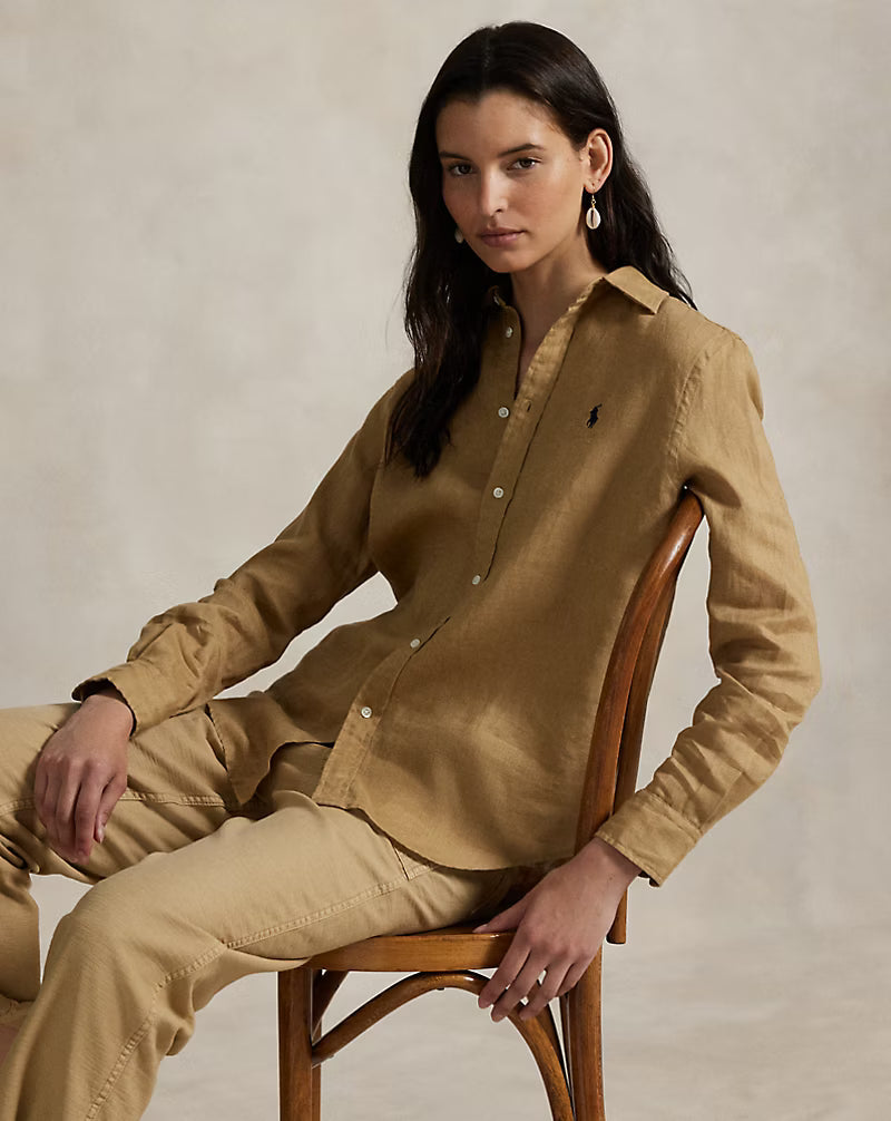 RL Shirt | Classic Fit Linen Shirt