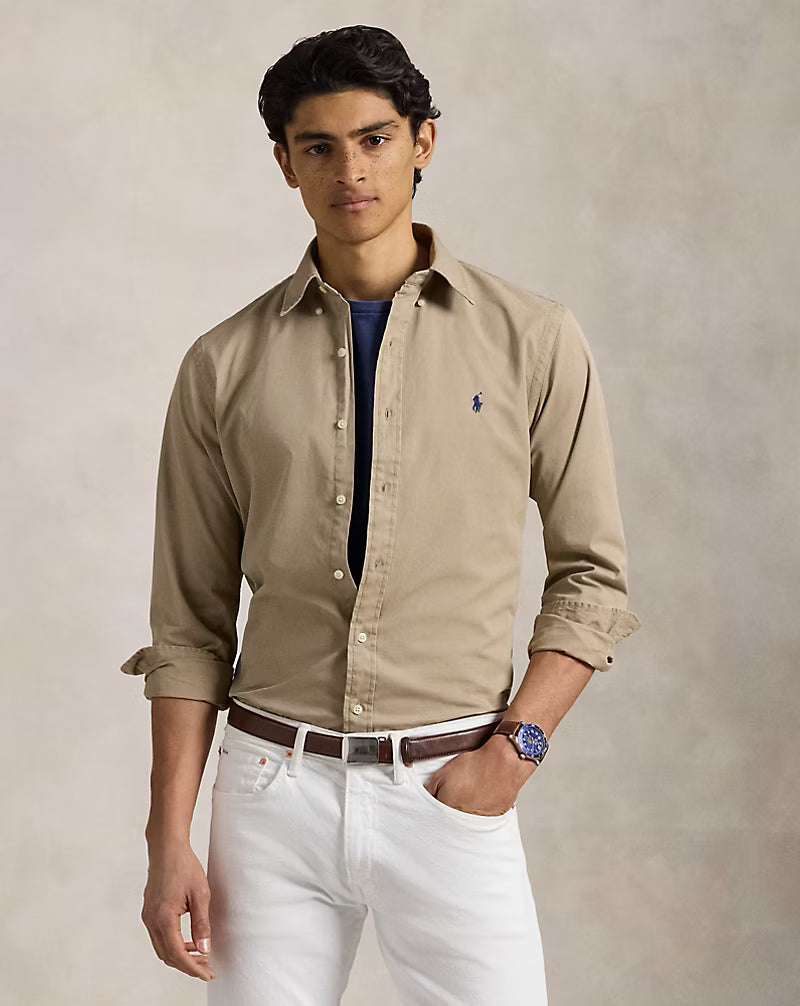 RL Slim Shirt | Twill